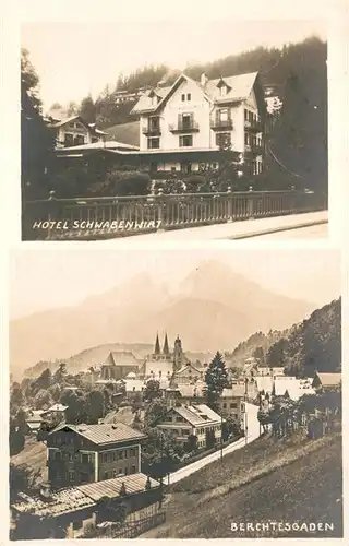 AK / Ansichtskarte Berchtesgaden Hotel Schwabenwirt  Kat. Berchtesgaden