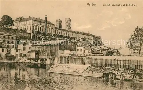 AK / Ansichtskarte Verdun Meuse Eveche Seminaire Cathedrale Kat. Verdun