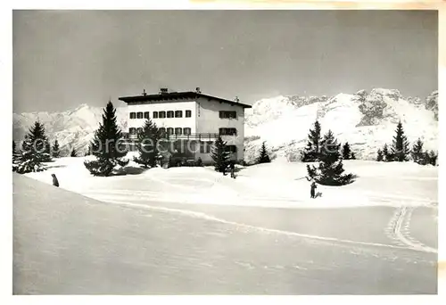 AK / Ansichtskarte Bondone Trentino Monte Winter Sport Hotel Selva