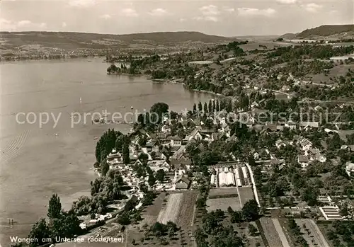 AK / Ansichtskarte Wangen Bodensee Fliegeraufnahme Kat. Markdorf