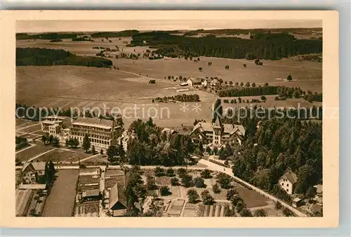 AK / Ansichtskarte Bad Woerishofen Fliegeraufnahme Kneippkuranstalten Sonnehof Parkhotel Kat. Bad Woerishofen