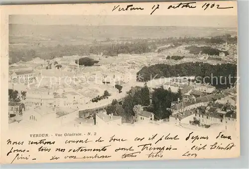 AK / Ansichtskarte Verdun Meuse Fliegeraufnahme Kat. Verdun