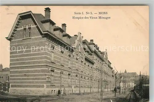 AK / Ansichtskarte Mons Liege Hospice des Vieux Menages Kat. 