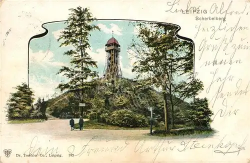 AK / Ansichtskarte Leipzig Scherbelberg Kat. Leipzig