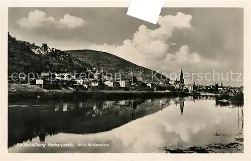 AK / Ansichtskarte Alt Heidelberg Neckar Panorama Kat. Heidelberg