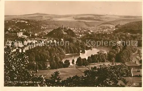 AK / Ansichtskarte Greiz Thueringen Panorama  Kat. Greiz