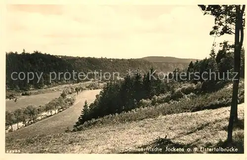 AK / Ansichtskarte Jocketa Panorama Kat. Poehl Vogtland