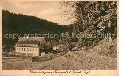 AK / Ansichtskarte Erlbach Vogtland Kindererholungsheim Tannenmuehle Kat. Erlbach Vogtland