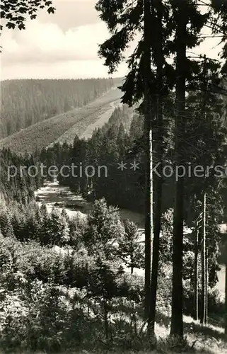 AK / Ansichtskarte Stuetzerbach Schortetal Knoepfelstaler Teich Kat. Stuetzerbach