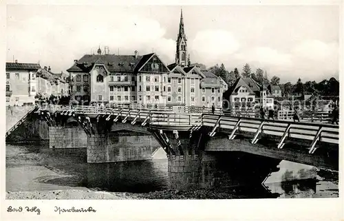 AK / Ansichtskarte Bad Toelz Isarbruecke Kat. Bad Toelz