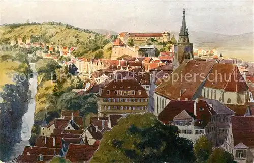 AK / Ansichtskarte Tuebingen Panorama Kat. Tuebingen