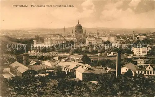 AK / Ansichtskarte Potsdam Panorama vom Brauhausberg Kat. Potsdam