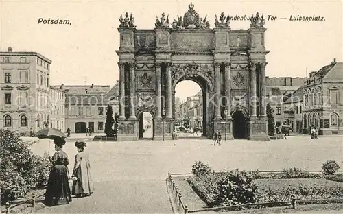 AK / Ansichtskarte Potsdam Brandenburger Tor Luisenplatz Kat. Potsdam