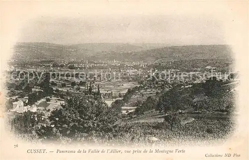 AK / Ansichtskarte Cusset Allier Panorama de la Vallee de l`Allier Kat. Cusset