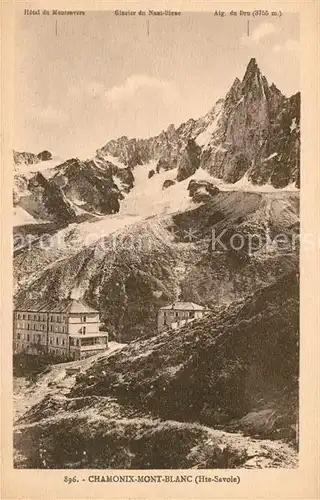 AK / Ansichtskarte Chamonix Mont Blanc Kat. Chamonix Mont Blanc