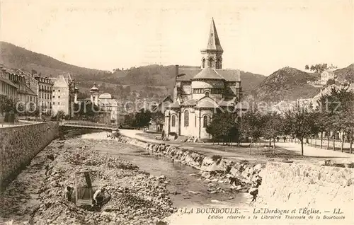 AK / Ansichtskarte La Bourboule Dordogne et Eglise Kat. La Bourboule