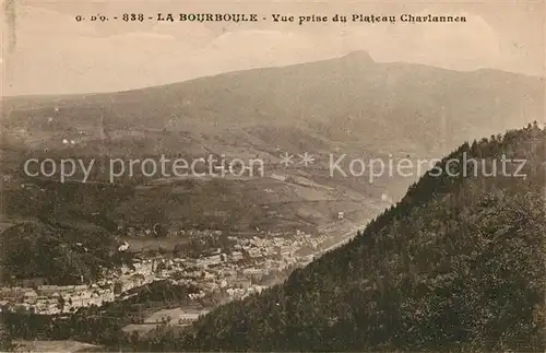 AK / Ansichtskarte La Bourboule Vue prise du Plateaud Charllannes Kat. La Bourboule