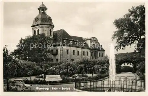 AK / Ansichtskarte Eisenberg Thueringen Schloss Kat. Eisenberg