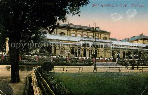 AK / Ansichtskarte Bad Homburg Kurhaus Kat. Bad Homburg v.d. Hoehe