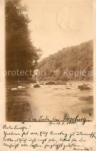 AK / Ansichtskarte Treseburg Harz Bachlauf Kat. Treseburg