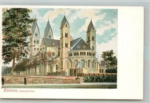 AK / Ansichtskarte Koblenz Rhein Castorkirche Kat. Koblenz