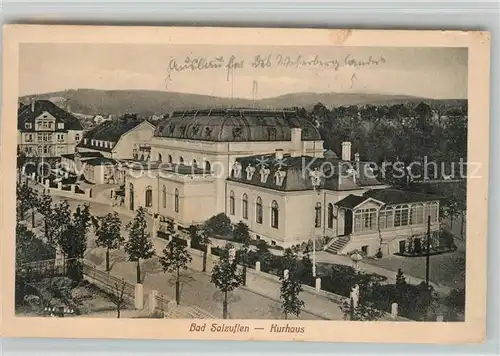 AK / Ansichtskarte Bad Salzuflen Kurhaus Kat. Bad Salzuflen