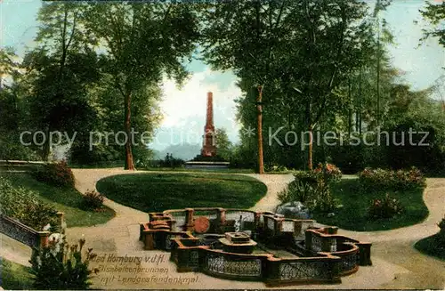 AK / Ansichtskarte Bad Homburg Elisabethenbrunnen Kat. Bad Homburg v.d. Hoehe