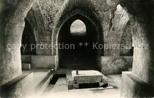 AK / Ansichtskarte Abu Gosh Crypte batie par les Croises