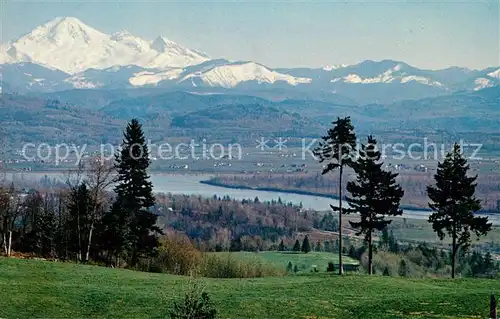 AK / Ansichtskarte British Columbia Fraser Valley Panorama