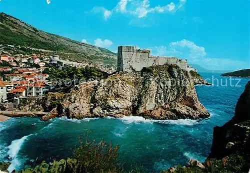 AK / Ansichtskarte Dubrovnik Ragusa Festung Lovijenac Kat. Dubrovnik
