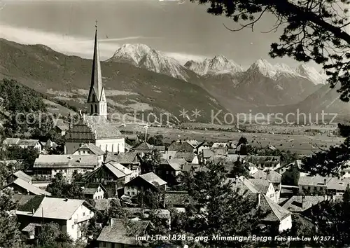 AK / Ansichtskarte Imst Tirol mit Mimminger Berge Kat. Imst