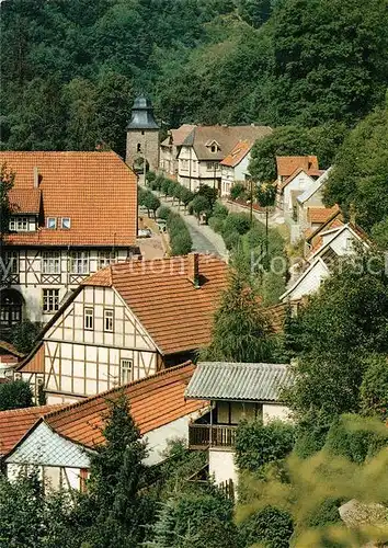 AK / Ansichtskarte Stolberg Harz Blick zur Rittergasse Kat. Stolberg Harz