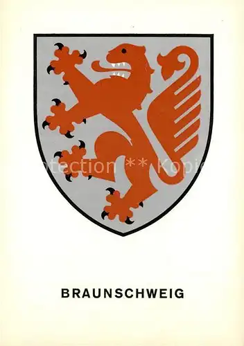 AK / Ansichtskarte Braunschweig Stadtwappen  Kat. Braunschweig