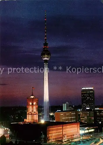 AK / Ansichtskarte Berlin Fernseh und UKW Turm der Dt Post Kat. Berlin