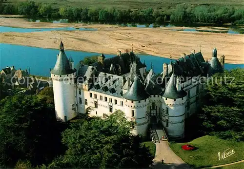 AK / Ansichtskarte Chaumont sur Loire Le Chateau Vue aerienne Kat. Chaumont sur Loire