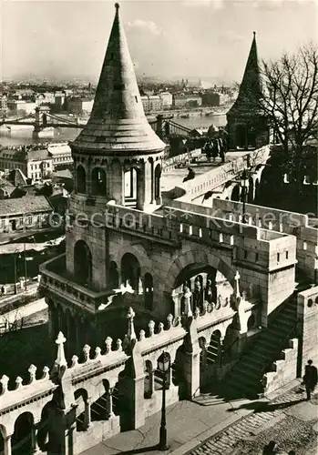 AK / Ansichtskarte Budapest Fischerbastei Kat. Budapest