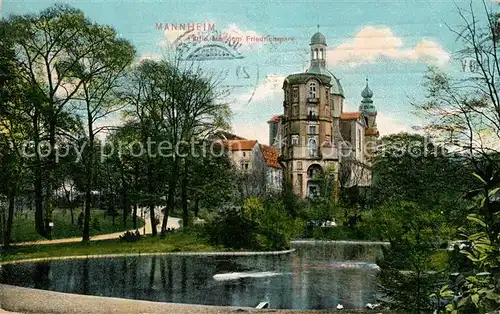 AK / Ansichtskarte Mannheim Friedrichspark Kat. Mannheim