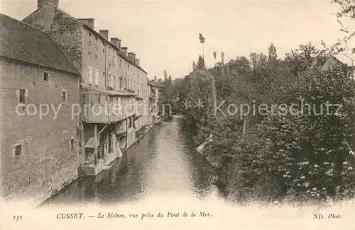 AK / Ansichtskarte Cusset Allier LeSichon vue prise du Pont de la Mer Kat. Cusset