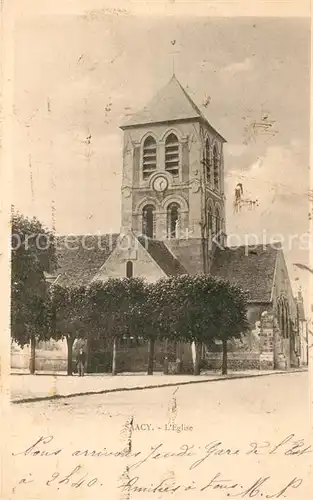 AK / Ansichtskarte Saacy sur Marne Eglise Kat. Saacy sur Marne