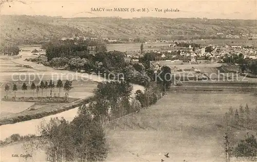 AK / Ansichtskarte Saacy sur Marne Vue generale Kat. Saacy sur Marne