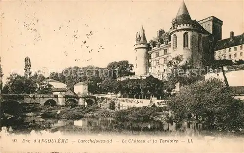 AK / Ansichtskarte La Rochefoucauld Chateau et la Tardoire Kat. La Rochefoucauld