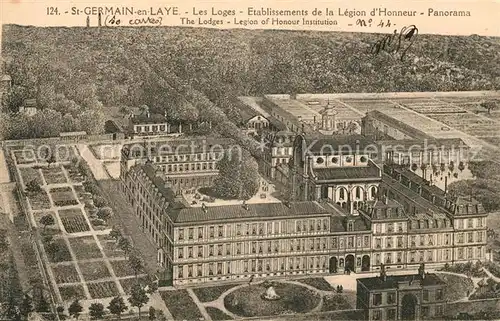AK / Ansichtskarte Saint Germain en Laye Les Loges Etablissements de la Legion d Honneur Litho Kat. Saint Germain en Laye