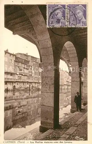 AK / Ansichtskarte Castres Tarn Vieilles maisons vues des Lavoirs Kat. Castres