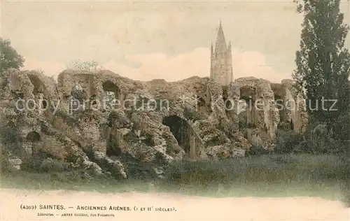 AK / Ansichtskarte Saintes Charente Maritime Anciennes arenes ruines Kat. Saintes