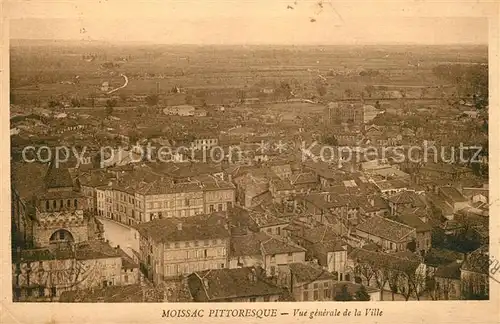 AK / Ansichtskarte Moissac Vue generale de la ville Kat. Moissac