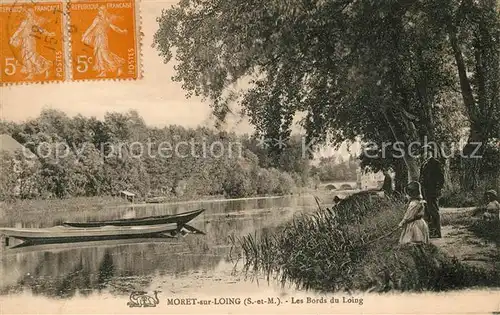 AK / Ansichtskarte Moret sur Loing Les Bords du Loing Kat. Moret sur Loing