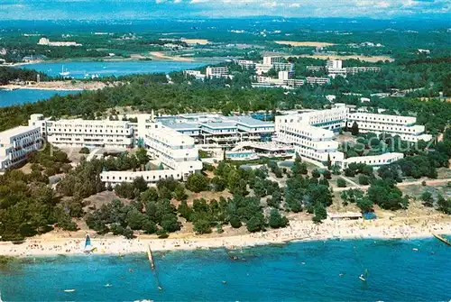 AK / Ansichtskarte Porec Hotel Delfin Fliegeraufnahme Kat. Kroatien