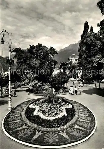 AK / Ansichtskarte Meran Merano Promenade mit Kurhaus