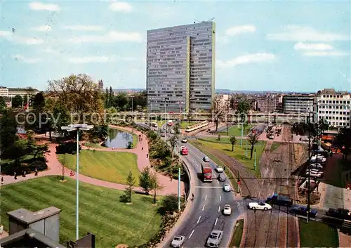 AK / Ansichtskarte Duesseldorf Schadowplatz Kat. Duesseldorf