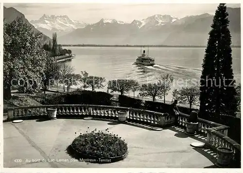 AK / Ansichtskarte Territet Montreux Au bord du Lac Leman Kat. Montreux